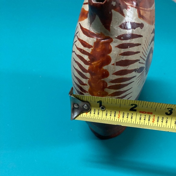 Vintage Mexican Pottery Water Pitcher - Picture 8 of 9